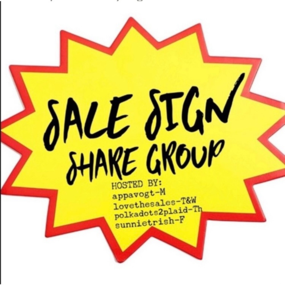 Open!!!!!  ARE YOU HAVING A SALE? Come share your sign today! MAY 11